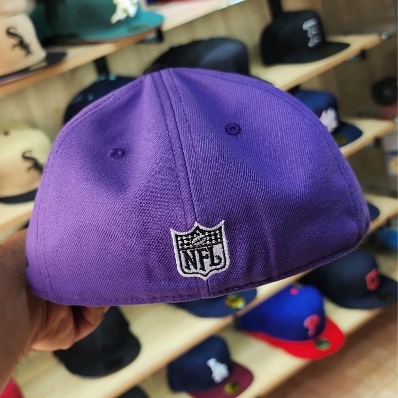 Casquette Baltimore Ravens New Era 59FIFTY - Violet & Noir - الصورة 2