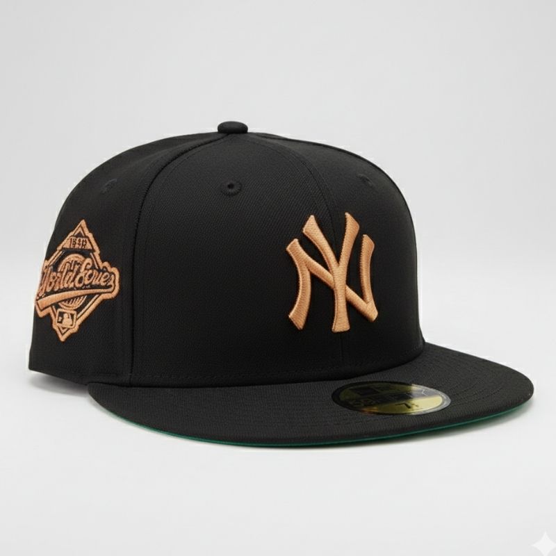 Casquette New York Yankees New Era 59FIFTY - Noir & Bronze