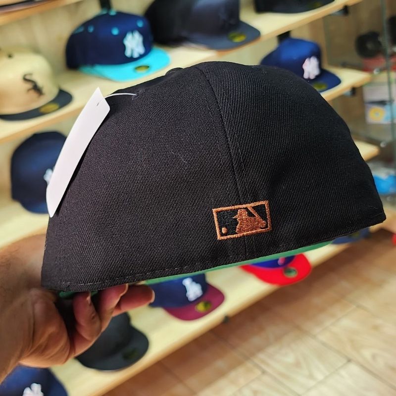 Casquette New York Yankees New Era 59FIFTY - Noir & Bronze - الصورة 2