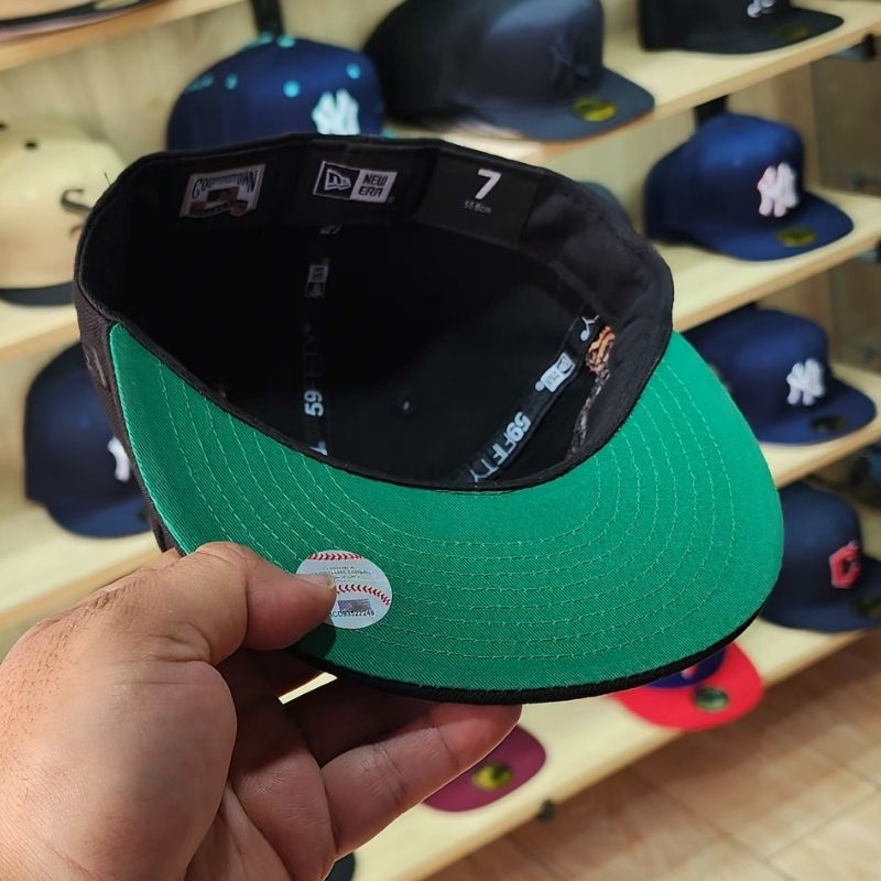 Casquette New York Yankees New Era 59FIFTY - Noir & Bronze - الصورة 3