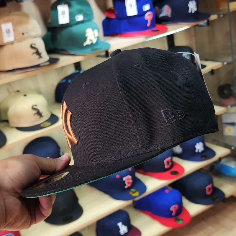 Casquette New York Yankees New Era 59FIFTY - Noir & Bronze - الصورة 4
