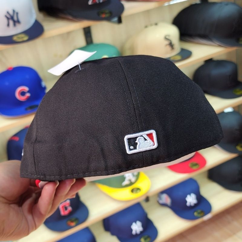 Casquette Cincinnati Reds New Era 59FIFTY - Noir & Rouge - الصورة 2