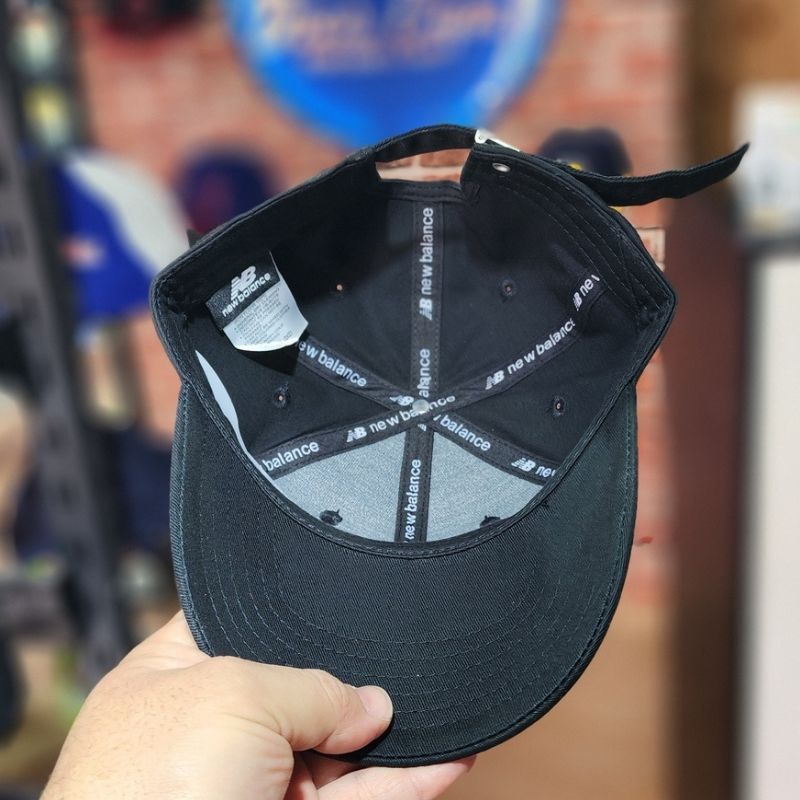 Casquette New Balance - Black & White Logo – Image 3