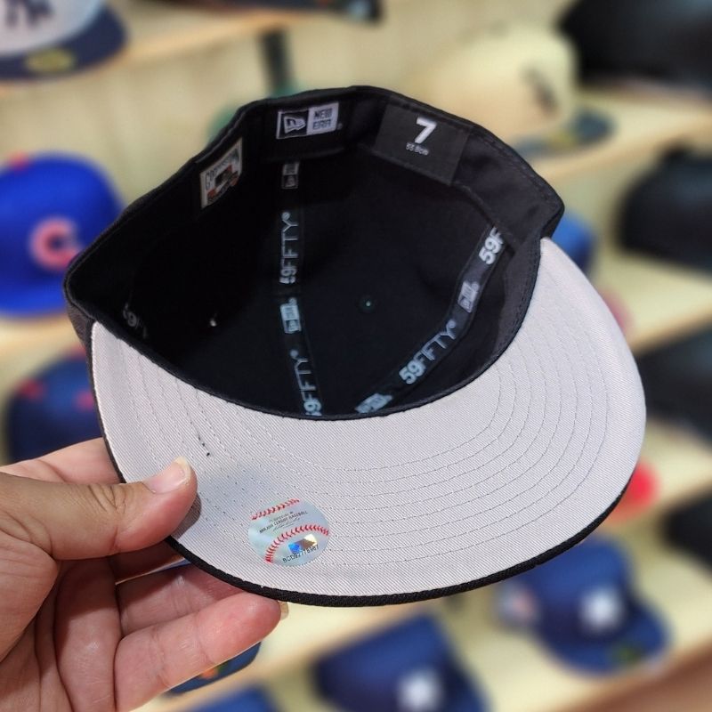 Casquette Chicago White Sox New Era 59FIFTY - Full Black - الصورة 3