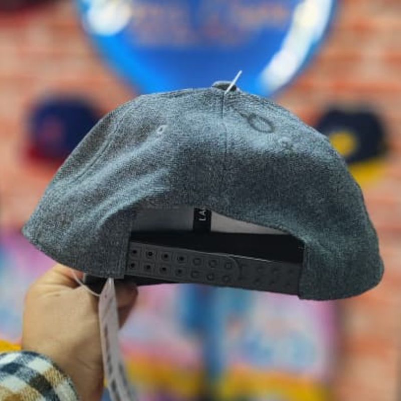 Casquette Lacoste - Textile Gris Chiné & Visière Plate – Image 2