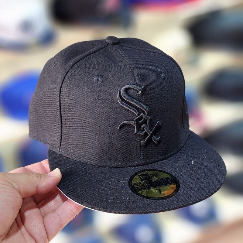 Casquette Chicago White Sox New Era 59FIFTY - Full Black - الصورة 5