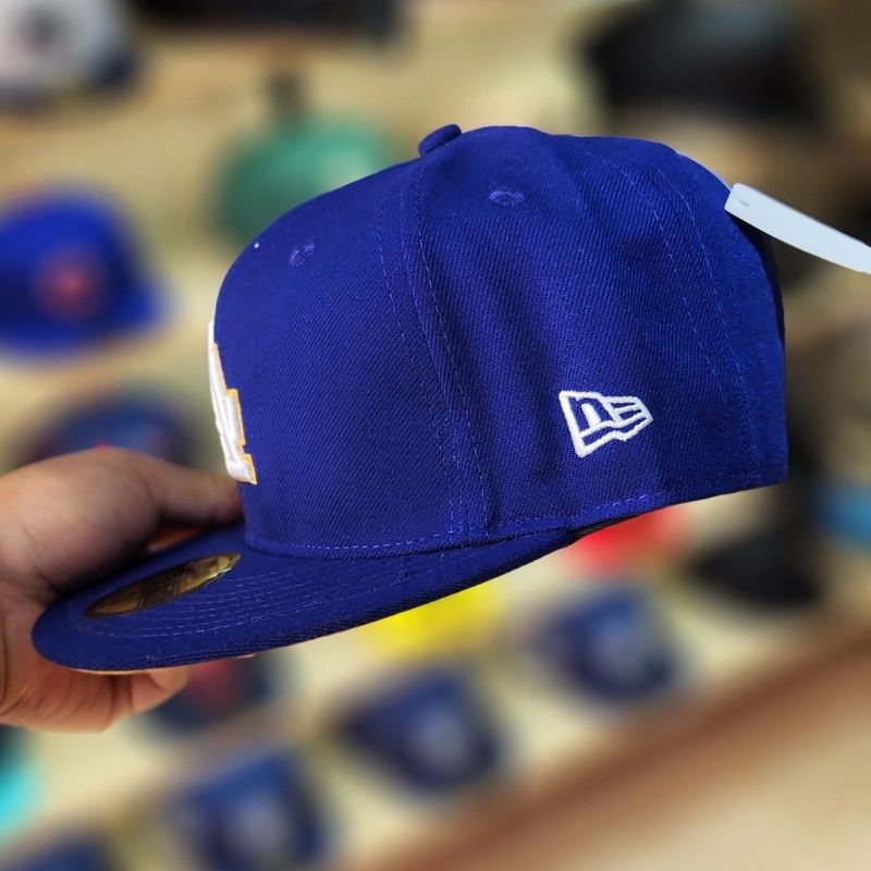 Casquette Los Angeles Dodgers New Era 59FIFTY - Bleu Royal – Image 4