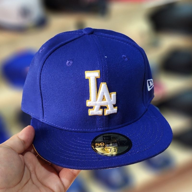 Casquette Los Angeles Dodgers New Era 59FIFTY - Bleu Royal – Image 5