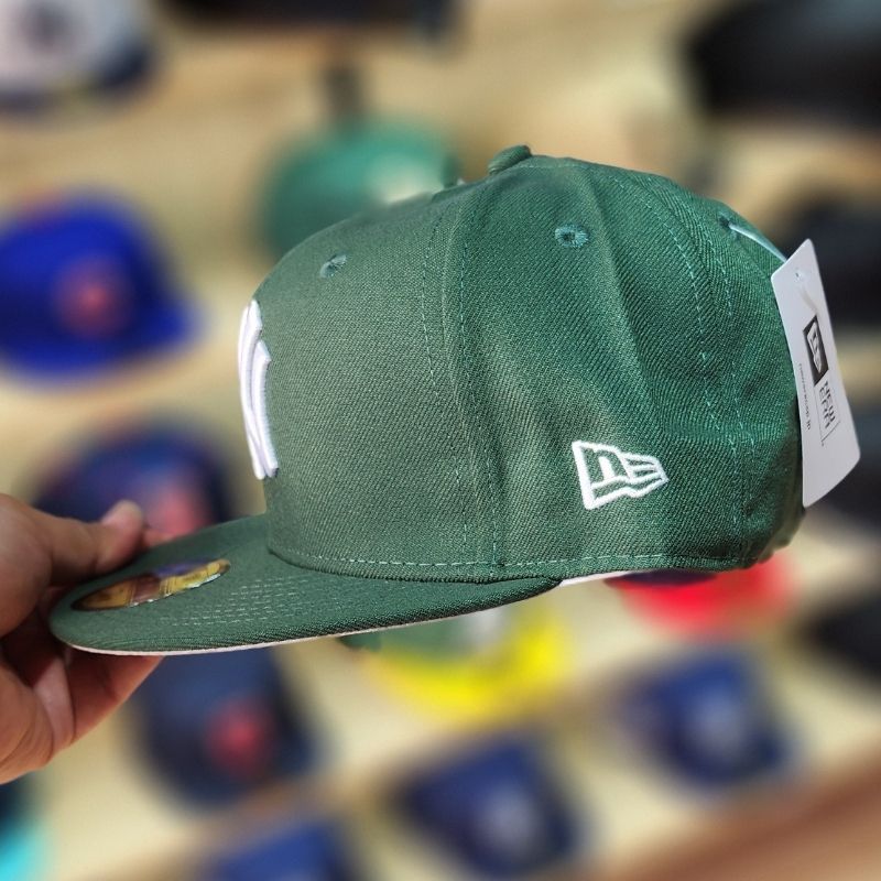 Casquette New York Yankees New Era 59FIFTY - Vert Olive - الصورة 3