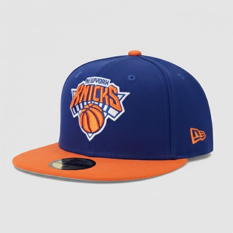 Casquette New York Knicks New Era 59FIFTY - Bleu & Orange