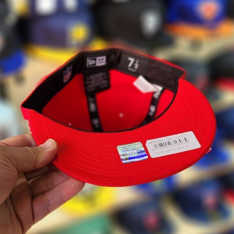 Casquette San Francisco 49ers New Era 59FIFTY - Rouge – Image 4