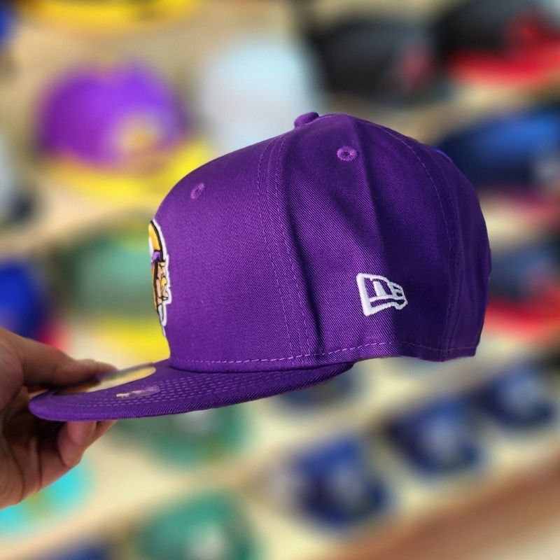 Casquette Minnesota Vikings New Era 59FIFTY - Violet – Image 3