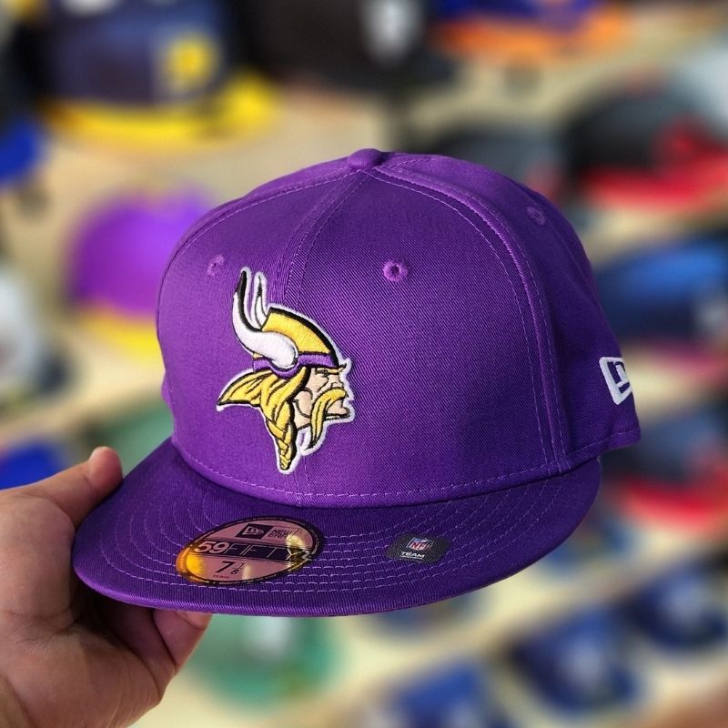 Casquette Minnesota Vikings New Era 59FIFTY - Violet – Image 5
