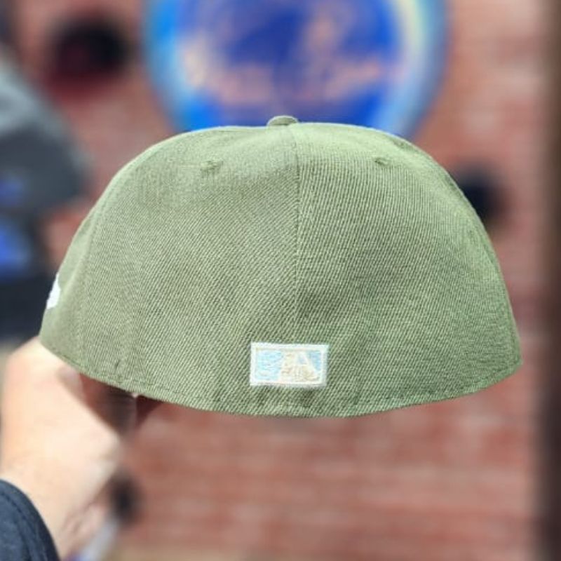 Casquette Los Angeles Angels New Era 59FIFTY - Vert Olive – Image 2