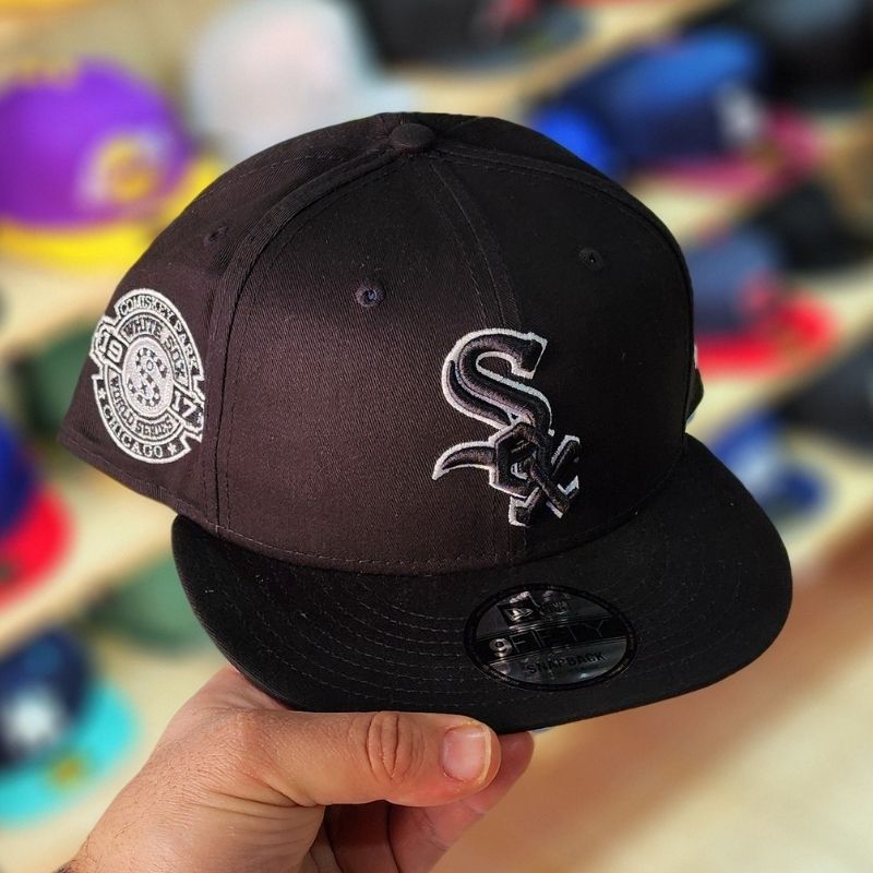 Casquette Chicago White Sox New Era 9FIFTY Edition Comiskey Park - Noir & Marine – Image 5