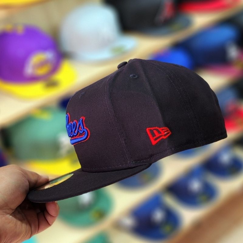 Casquette New York Yankees New Era 9FIFTY 100ème anniversaire - Noir & Bleu - الصورة 3