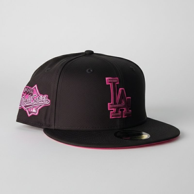 Casquette Los Angeles Dodgers New Era 9FIFTY Edition World Series - Noir & Rose