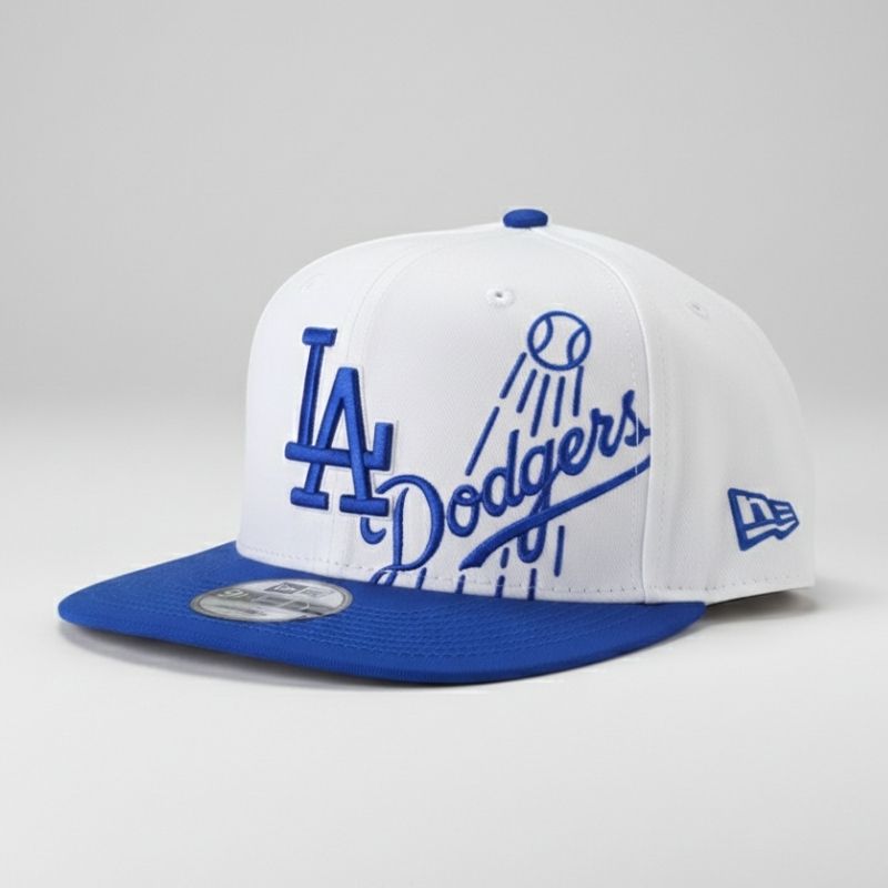Casquette New Era 9FIFTY LA Dodgers - White & Royal Blue