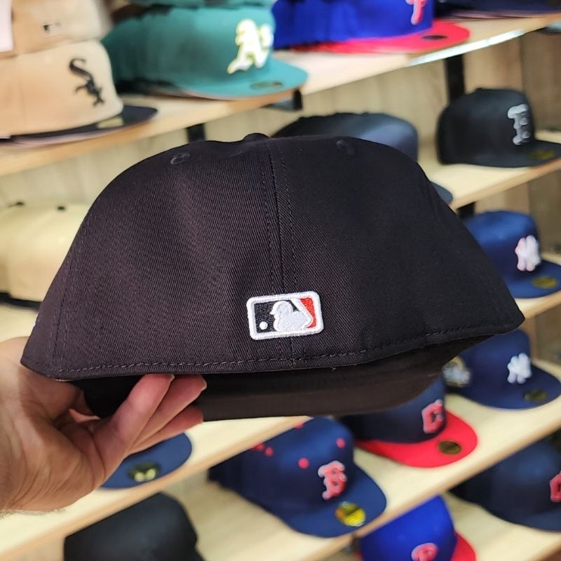 Casquette Los Angeles Dodgers New Era 59FIFTY - Noir & blanc - الصورة 2