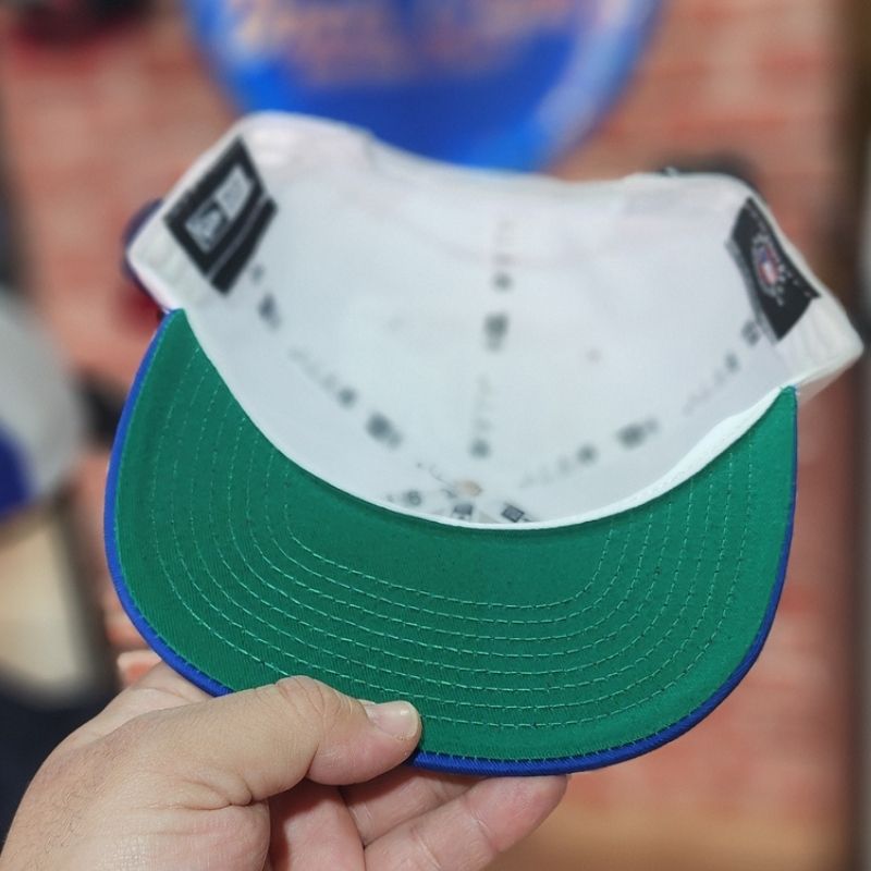 Casquette New Era 9FIFTY LA Dodgers - White & Royal Blue – Image 4