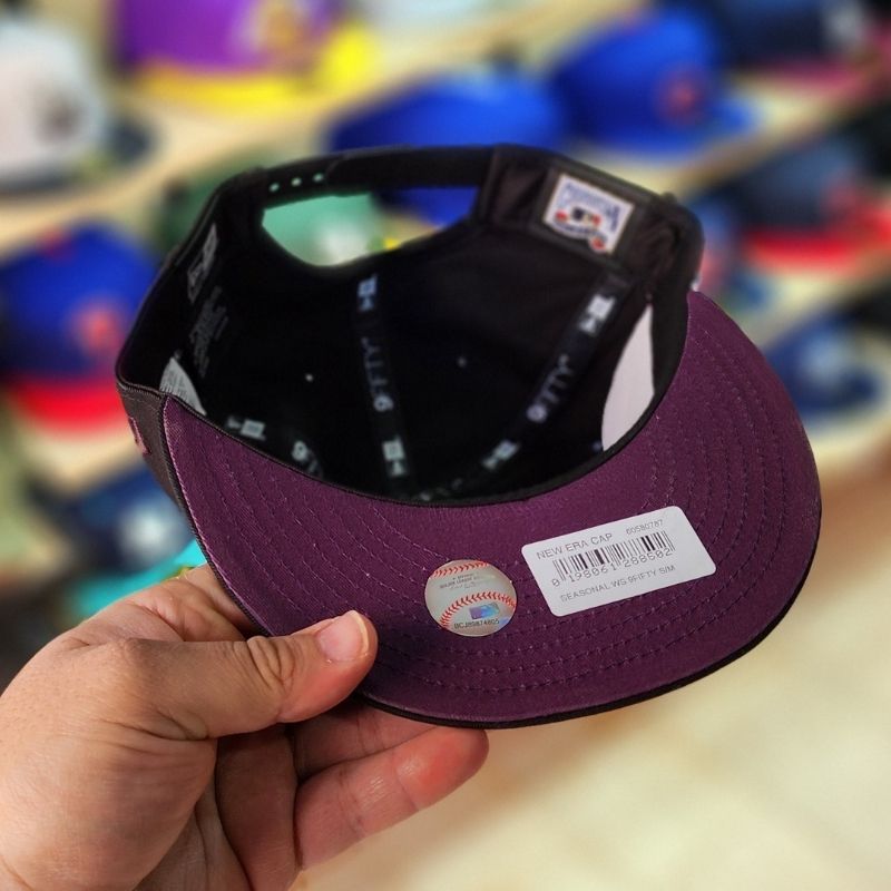 Casquette Los Angeles Dodgers New Era 9FIFTY Edition World Series - Noir & Rose – Image 4