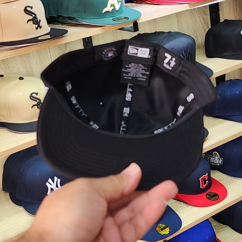 Casquette Los Angeles Dodgers New Era 59FIFTY - Noir & blanc - الصورة 3