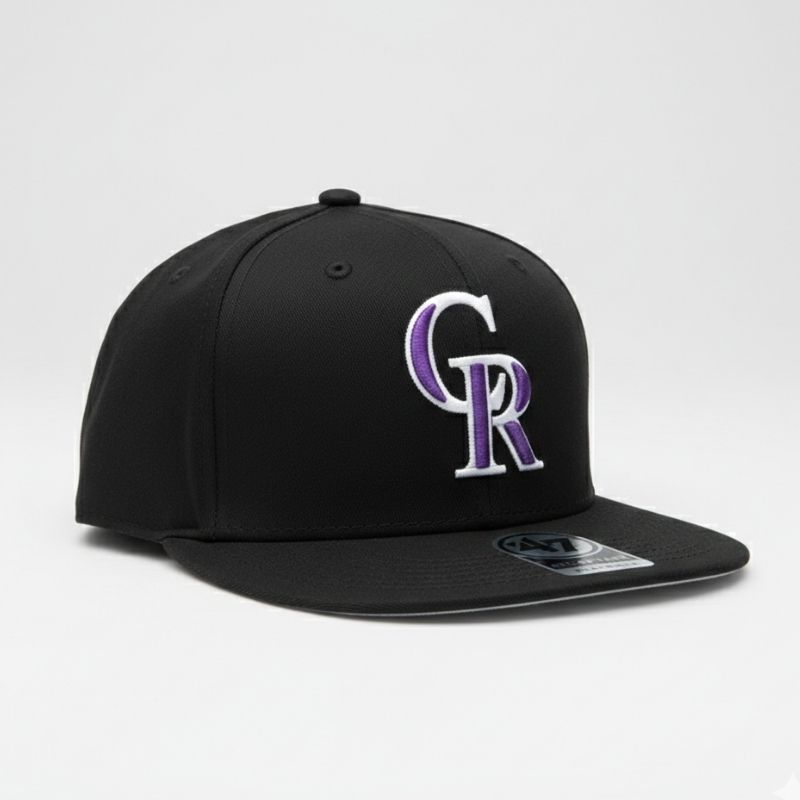 Casquette '47 Brand Colorado Rockies - Black & Purple