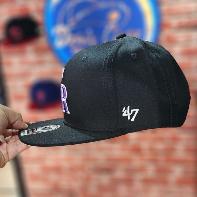 Casquette '47 Brand Colorado Rockies - Black & Purple – Image 3