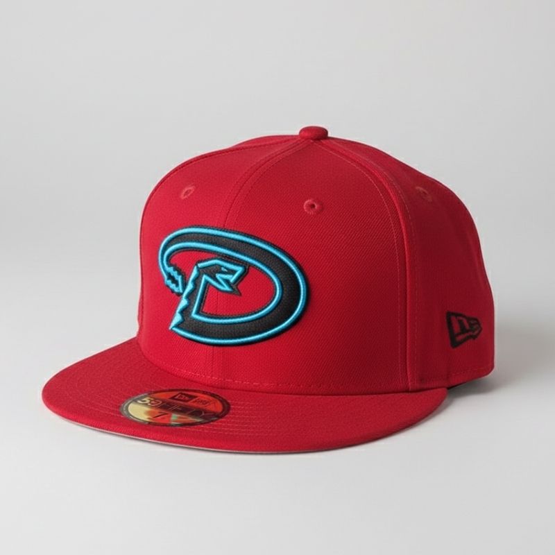 Casquette Arizona Diamondbacks New Era 59FIFTY - Rouge & Turquoise