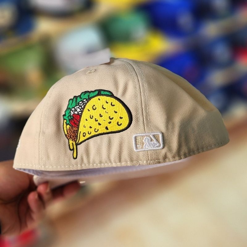 Casquette Los Angeles Dodgers New Era 59FIFTY - Beige & Palm Tree – Image 2