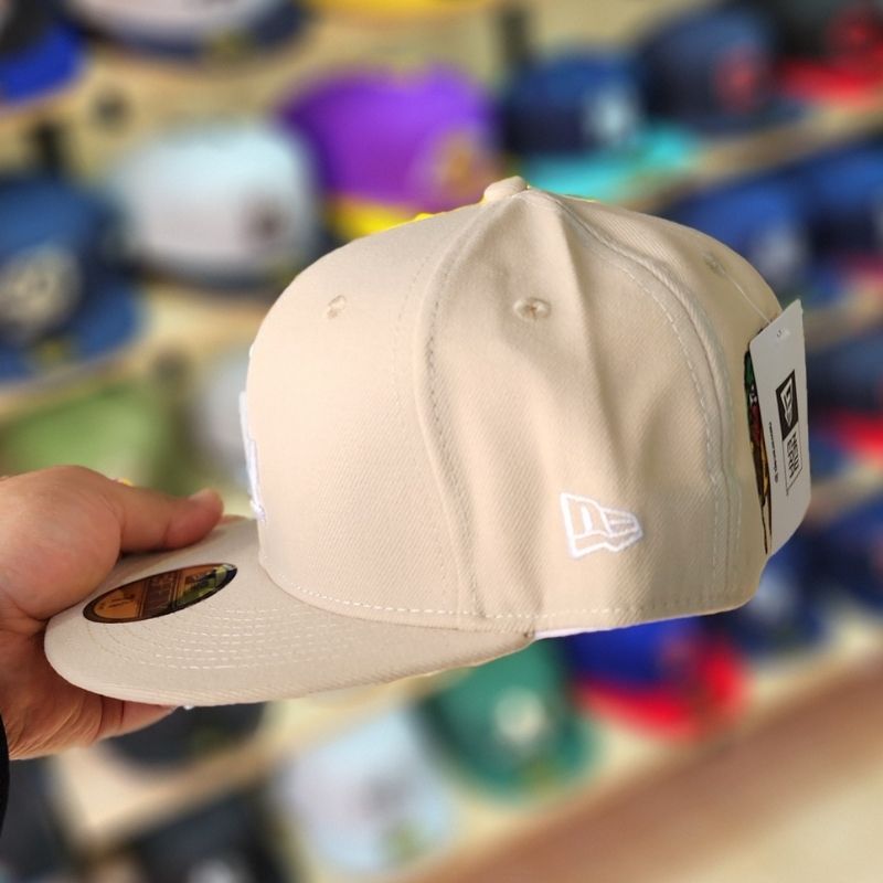Casquette Los Angeles Dodgers New Era 59FIFTY - Beige & Palm Tree – Image 3