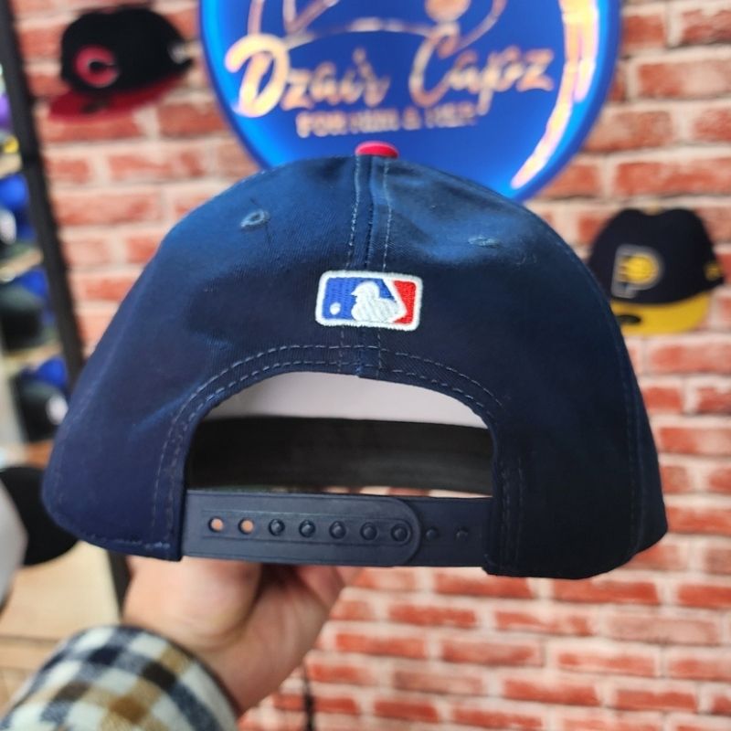 Casquette New Era 9FIFTY Fear of God (FOG) - Marine & Rouge – Image 2