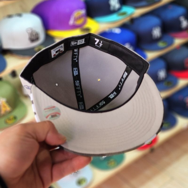 Casquette New York Yankees New Era 59FIFTY - Gris & Visière Camo - الصورة 4