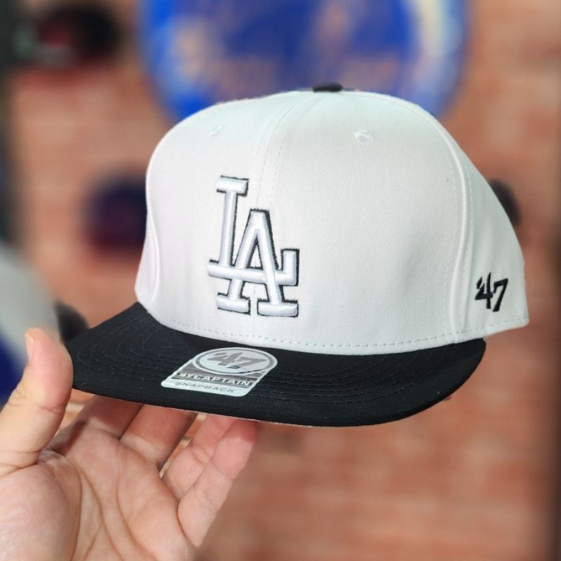 Casquette '47 Brand LA Dodgers - White & Black - الصورة 5