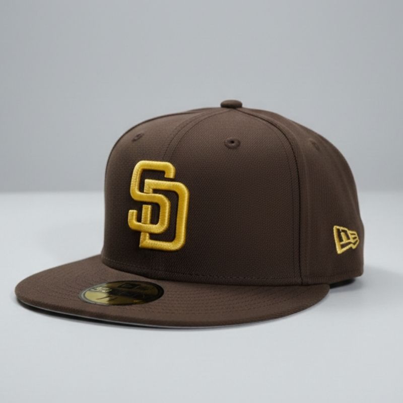 Casquette New Era 59FIFTY San Diego Padres - Marron & Jaune