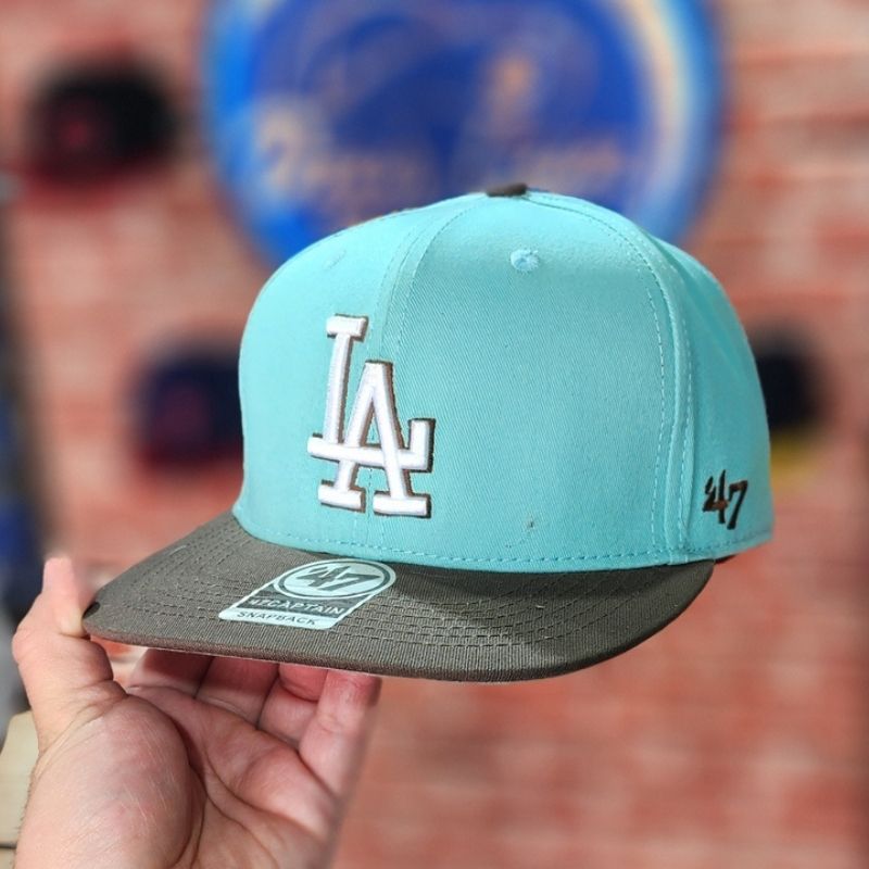 Casquette '47 Brand LA Dodgers - Turquoise & Marro - الصورة 5
