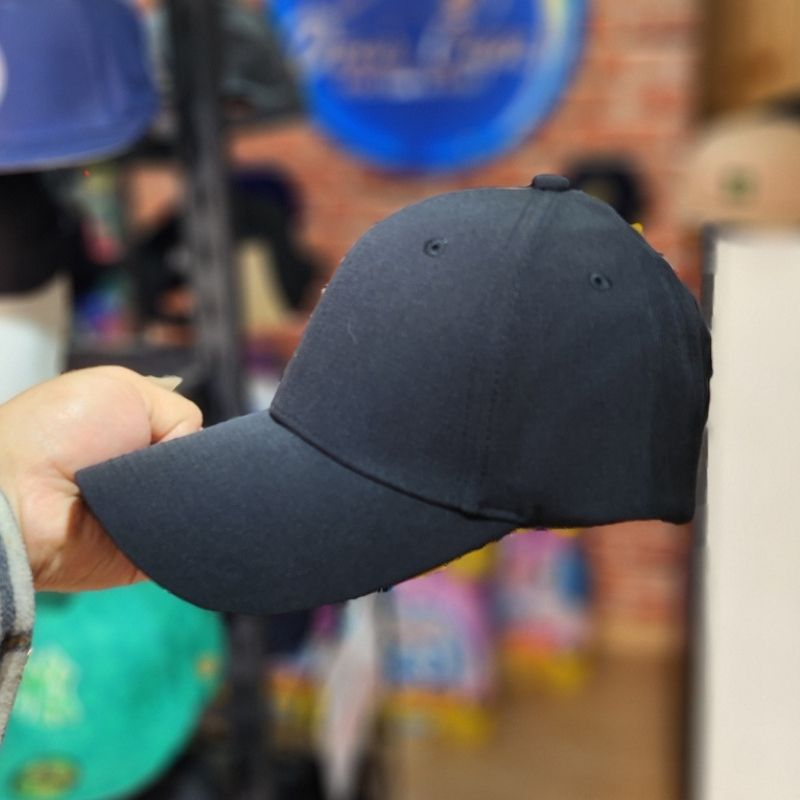 Casquette Baseball Classique - Noir Uni & Textile Texturé – Image 3