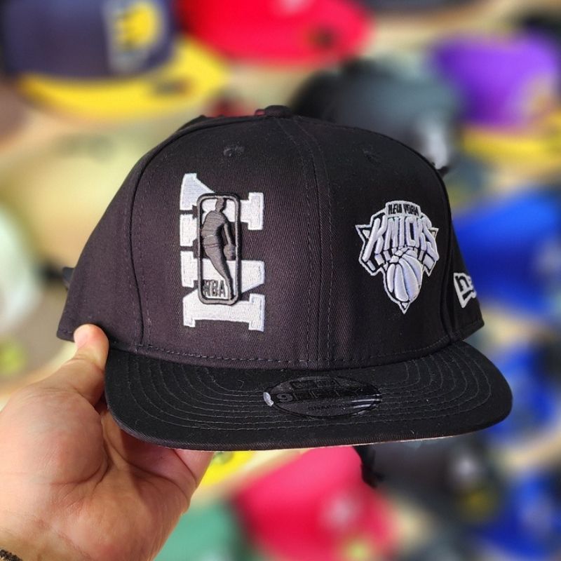 Casquette New Era 9FIFTY New York Knicks - Edition NBA Noir – Image 5