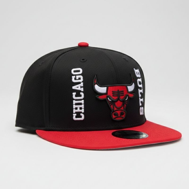Casquette Chicago Bulls New Era 9FIFTY - Noir & Rouge