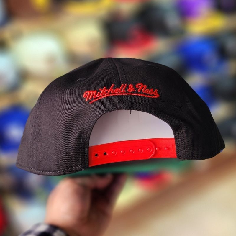 Casquette Chicago Bulls New Era 9FIFTY - Noir & Rouge - الصورة 2