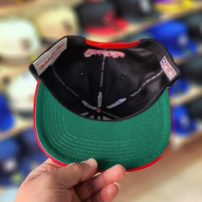 Casquette Chicago Bulls New Era 9FIFTY - Noir & Rouge - الصورة 4