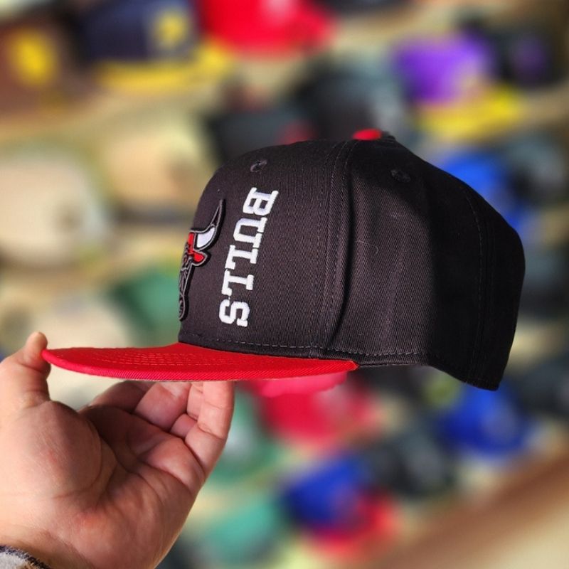 Casquette Chicago Bulls New Era 9FIFTY - Noir & Rouge - الصورة 3