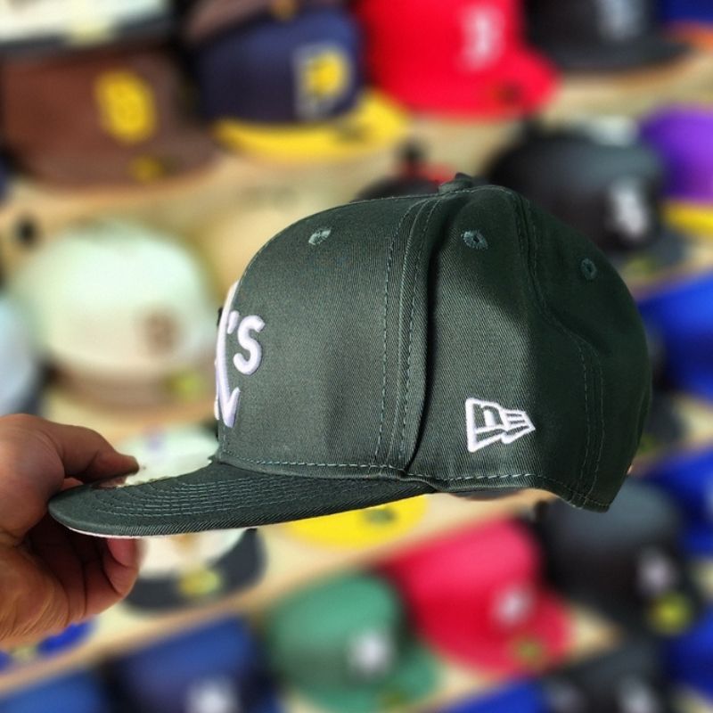 Casquette New Era 9FIFTY Oakland Athletics - Edition CALI Vert Forêt – Image 5