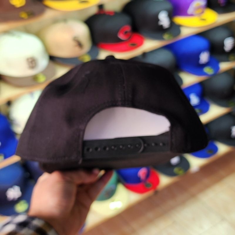 Casquette New Era 9FIFTY MLB Logo - Monochrome Black & White – Image 2