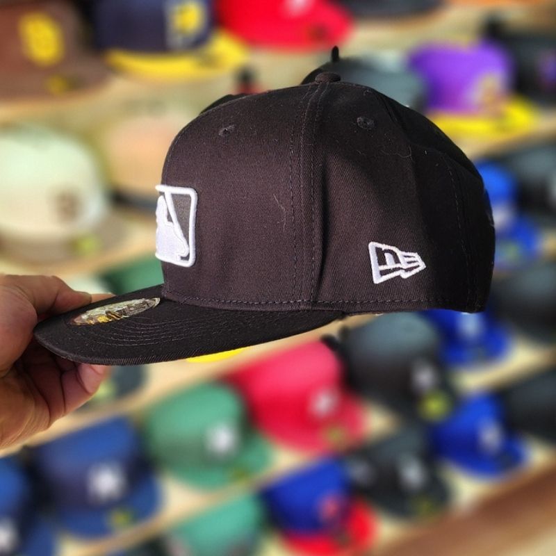 Casquette New Era 9FIFTY MLB Logo - Monochrome Black & White – Image 3