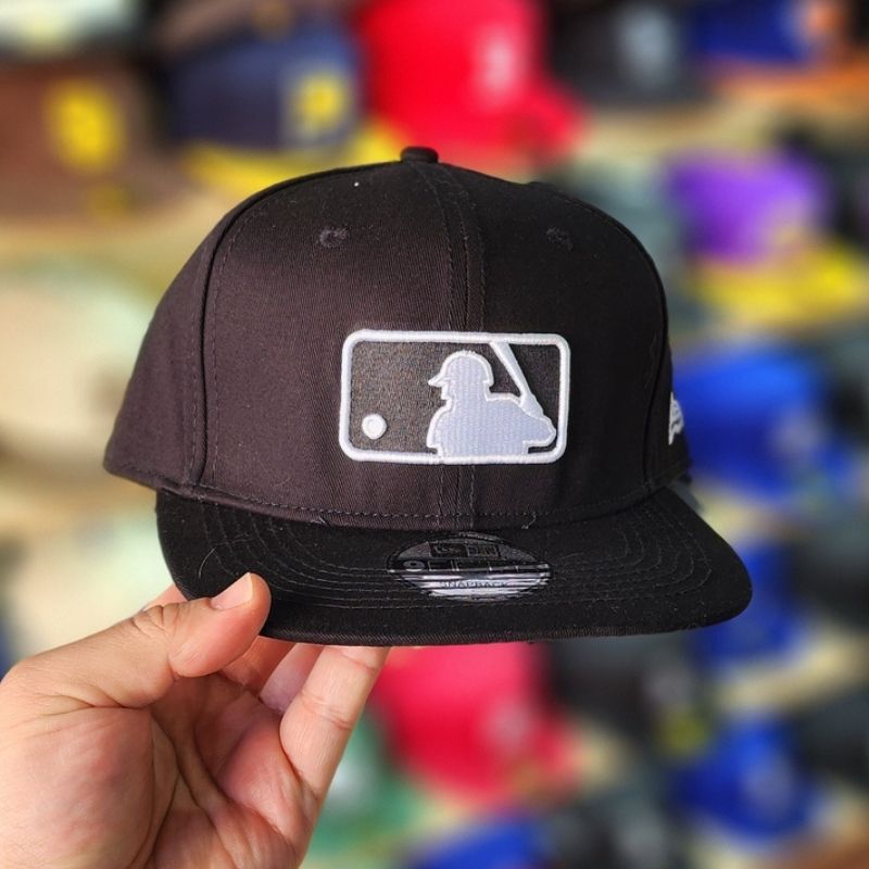 Casquette New Era 9FIFTY MLB Logo - Monochrome Black & White – Image 5