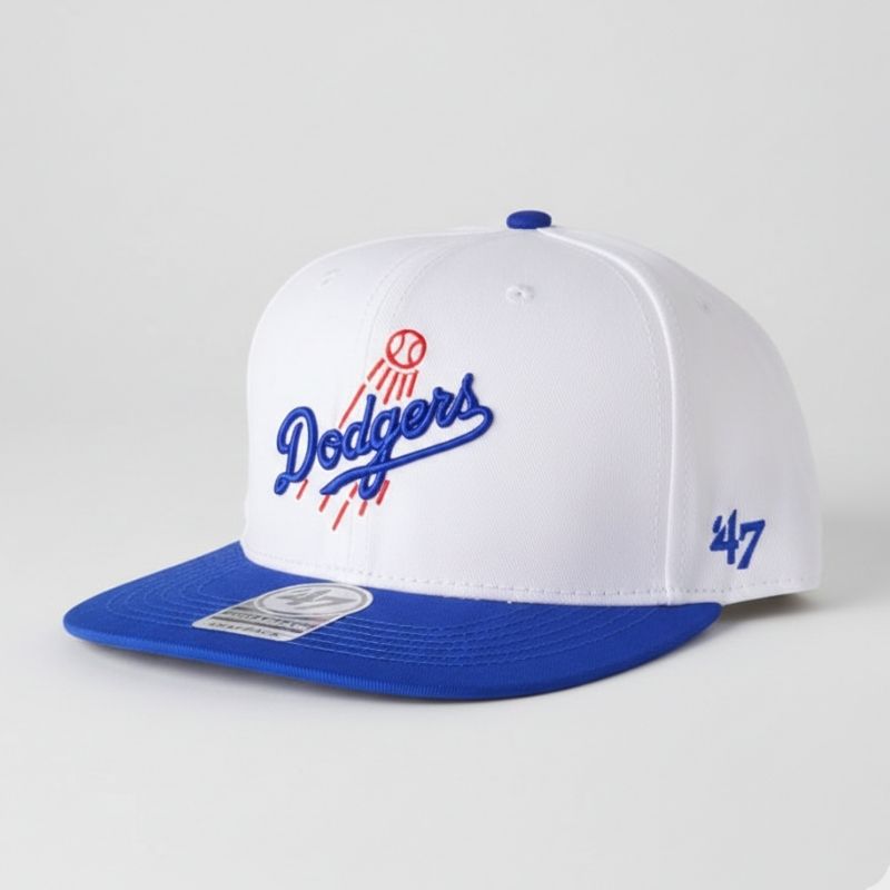 Casquette Los Angeles Dodgers 47 Brand - Édition Script Classique