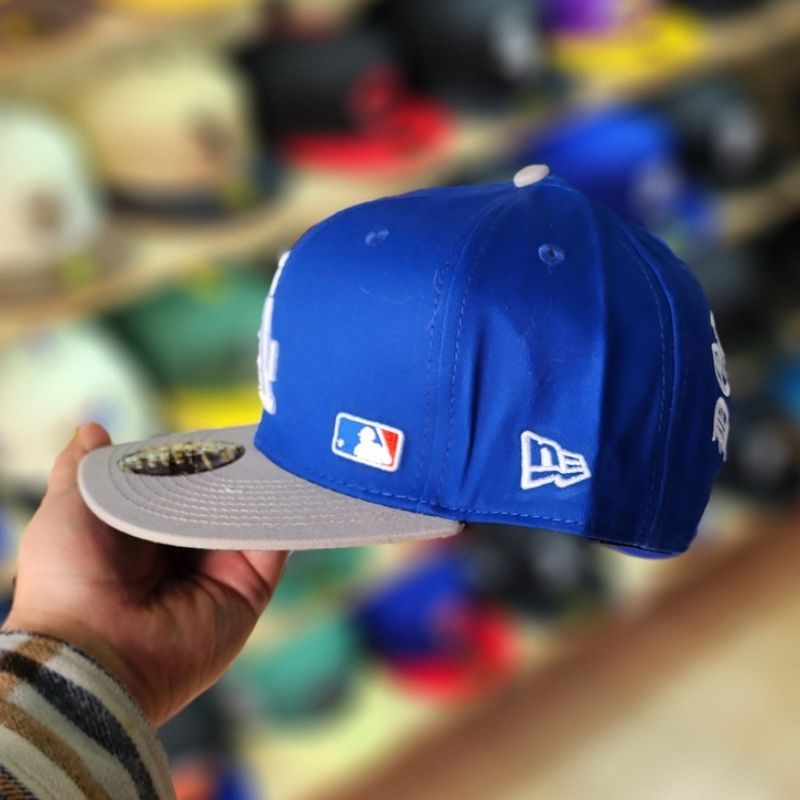 Casquette Los Angeles Dodgers New Era 9FIFTY - Bleu & Gris - الصورة 3