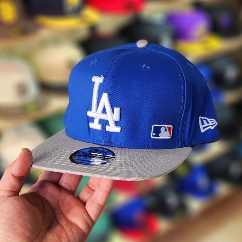 Casquette Los Angeles Dodgers New Era 9FIFTY - Bleu & Gris - الصورة 5