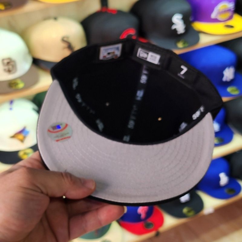 Casquette Los Angeles Dodgers New Era 59FIFTY - Noir Classique – Image 4